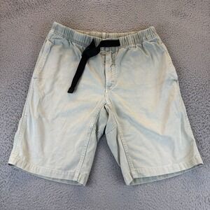Vintage Gramicci Belted Hiking Shorts Men's Large Beige/Olive Outdoors 90s Y2K